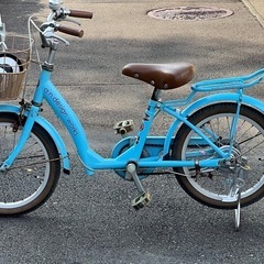 自転車　子供用　16インチ　防犯登録有り　錆多いの画像
