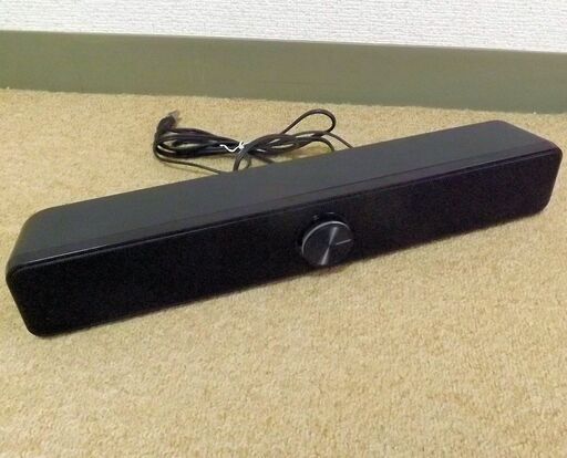 サウンドバー　テレビ　パソコン　USB接続　音質強化