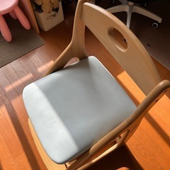 学習椅子　子ども椅子　木製
