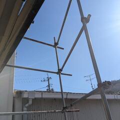 足場 単管パイプあげますの画像