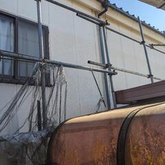 足場 単管パイプあげますの画像