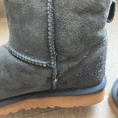 UGG*アグ*羊革ムートン*ネイビー　クラッシックムートンブーツ23.0の画像