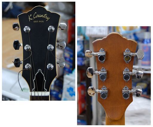 ジャンク扱い K.Country アコースティックギター D-380 Kカントリー