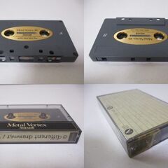 G∝138 カセットテープ マクセル Metal Vertex 46 メタルテープ METAL maxell 検：オーディオ機器 記録媒体の画像