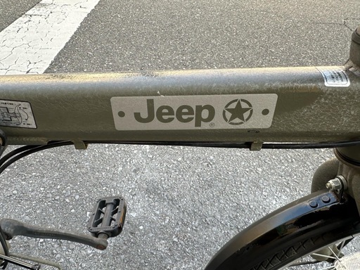 『ＳＡＬＥ　３０％』　ＪＥＥＰ　折りたたみ自転車　２０インチ　6変速　美品　緑　配達可能