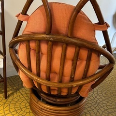 竹チェア　椅子　ヴィンテージ　　　　　　の画像