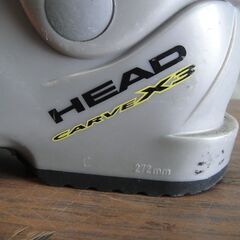 セール中につき、通常特価2,178円より半額の1,089円!　HEAD　スキー靴 CARVEX3　23～23.5cm　　スキーブーツ　ウィンタースポーツ　冬　スポーツ用品の画像