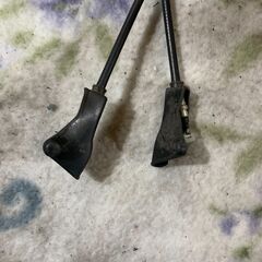 ☆GARAGE-ECO☆L-011中古パーツ  スズキ　レッツ4　CA45A 左右ブレーキワイヤーの画像