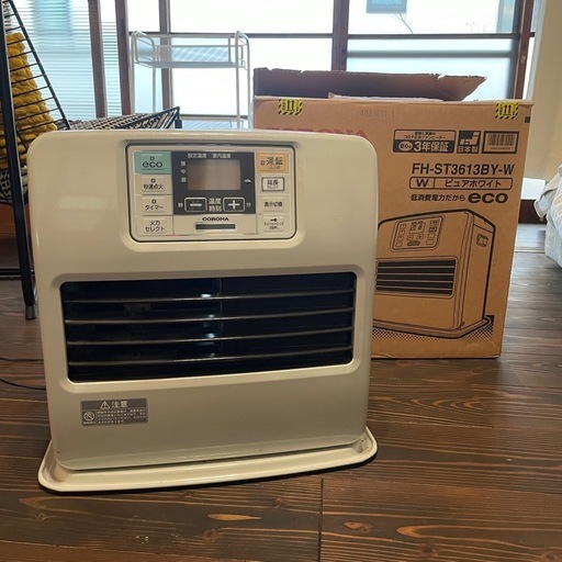 超美品　コロナ　石油ファンヒーター