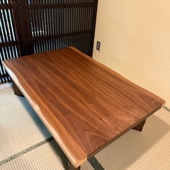 150cm 折れ脚座卓
