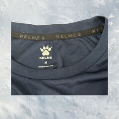 KELME　ネイビー　ケルメ　トレーニング　長袖　シャツ H_029の画像