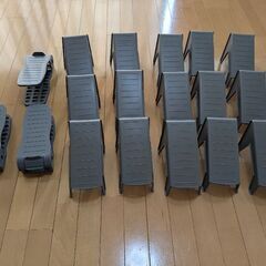 【シューズホルダー・スペーサー】靴の収納、ラックの画像