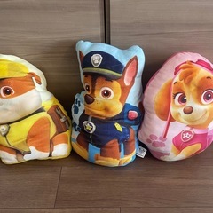 パウパトロールぬいぐるみ3点セット