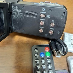 【新品】ビデオカメラ4K動画4400万画像数YouTubeカメラ 18倍ズームの画像