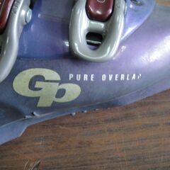 セール中につき、通常特価2,178円より半額の1,089円!　NORDICA　スキー靴　23～23.5cm　PURE OVERLAP　スキーブーツ　ウィンタースポーツ　冬　スポーツ用品の画像