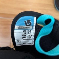 バートンスノボードブーツ24.5cmの画像