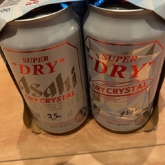 アサヒスーパードライクリスタル　6缶パックの画像
