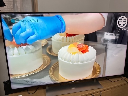 ソニー　49インチ　2017年4K 画面綺麗