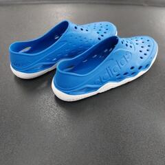 27.5cm adidas NEO LABEL Lite Leisure アディダス クロッグ サンダル 青 スリッポンの画像