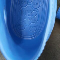 27.5cm adidas NEO LABEL Lite Leisure アディダス クロッグ サンダル 青 スリッポンの画像