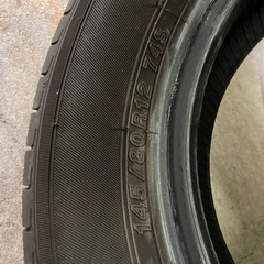 145/80R12 夏タイヤ　ヨコハマ