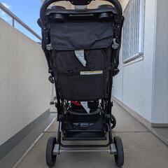 【引取先決定済】日本育児　ベビートレンド　シットアンドスタンド　2人乗りベビーカーの画像