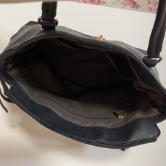 ハンドバック　　紺色の画像