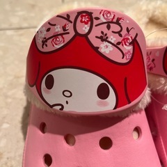 マイメロディ 冬用ボア クロックスの画像