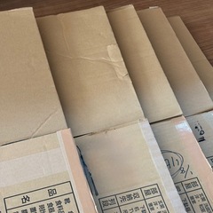 【まとめて差し上げます】引越し用　使用済み段ボール11枚の画像