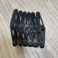 カチューシャ　折りたたみタイプ　ブラックの画像