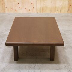 【ヤ取2/26終了】≪zyt1836ジ≫ カリモク家具 脚折座卓 BP4014HW 幅120cm 奥行80cm 1200x800 折りたたみ/折畳/ローテーブル/座敷机/中古家具/宮城県仙台市 61225-13の画像