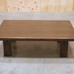 【ヤ取2/26終了】≪zyt1836ジ≫ カリモク家具 脚折座卓 BP4014HW 幅120cm 奥行80cm 1200x800 折りたたみ/折畳/ローテーブル/座敷机/中古家具/宮城県仙台市 61225-13の画像