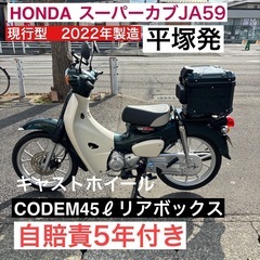 HONDAスーパーカブ110現行型JA59グリーンメタリック自賠...