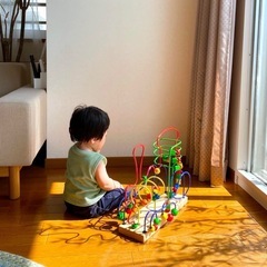 知育玩具ボーネルンド ジョイトーイ (JoyToy) ルーピング 汽車 2歳頃 の画像