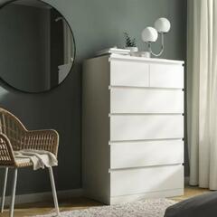 【お一人の方とお話し中です。】MALM マルムチェスト ホワイト...