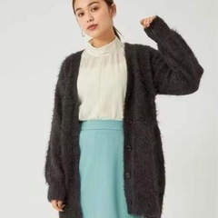 新品！カーディガン 「CO PROJECT」シャギーチュニック ...