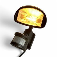 Y7-187 未使用 OHM ハロゲンセンサーライト SL-HL150 防犯対策 防雨仕様 100Vの画像