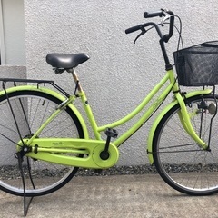 自転車putio box 26型ママチャリです