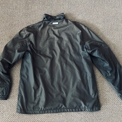 グレー フルジップジャケット上着メンズL L ジャンバー　コートアウトドア釣りの画像