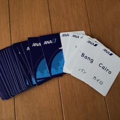 ANA トランプ&国旗カードの画像