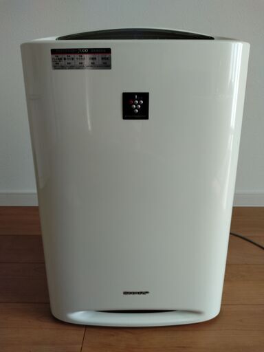 【取引終了】【中古品】加湿空気清浄機 SHARP KC-A40-W