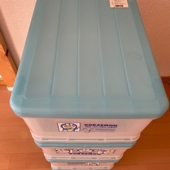 3段衣装ケースの画像