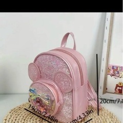 新品　スパンコールリュック　ミニー　ミッキー　の画像