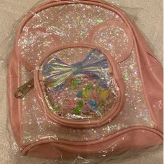 新品　スパンコールリュック　ミニー　ミッキー　の画像