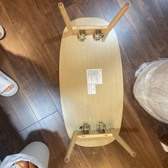 ニトリ折り畳みテーブルの画像