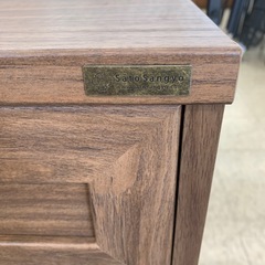 佐藤産業　ドレッサー　木製　※2400010472053の画像