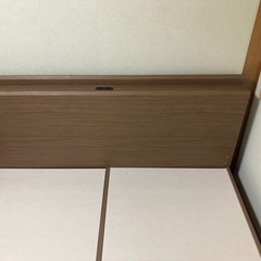 ニトリ　ベットフレーム　クイーンサイズの画像