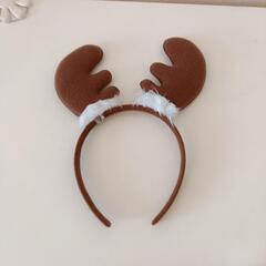 トナカイカチューシャ  サンタ被り物の画像