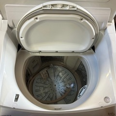 日立 タテ型洗濯乾燥機 洗濯8kg/乾燥4.5kg ホワイト ビートウォッシュ BW-DV80F W 本体日本製 の画像