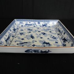 盛り皿　角皿（たち吉）26.8cm×26.8cm　		